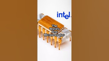 The World’s First Microprocessor: Intel 4004 #technology