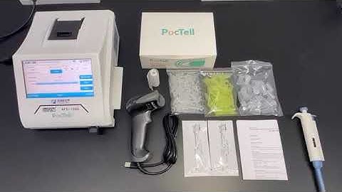 PocTell FIA analyzer AFS-1000 operation video