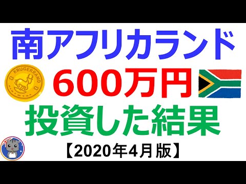 【600万円投資した結果は？】南アフリカランド円投資の実績を全公開！今後の見通しも！＜2020年4月＞