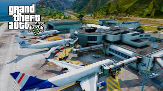 GTA 5 Mount Chiliad Airport Map DLC Addon!