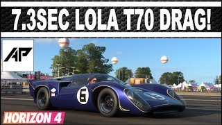 Forza Horizon 4 | Lola T70 MIIIB Drag Tune | 7.374 Second 1/4Mile
