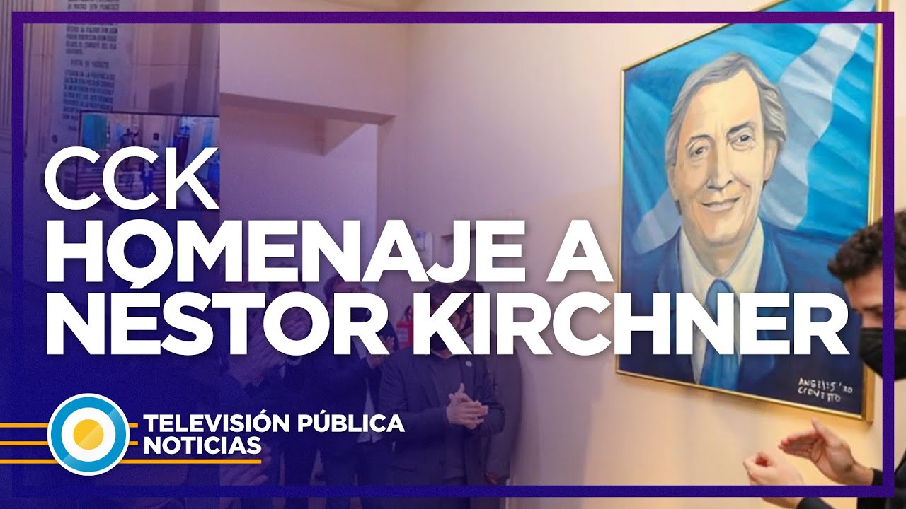 Homenaje a Néstor Kichner en el CCK a 10 años de su muerte - YouTube