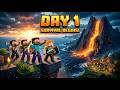 Minecraft Survival Day 1 🪓 | New Journey!