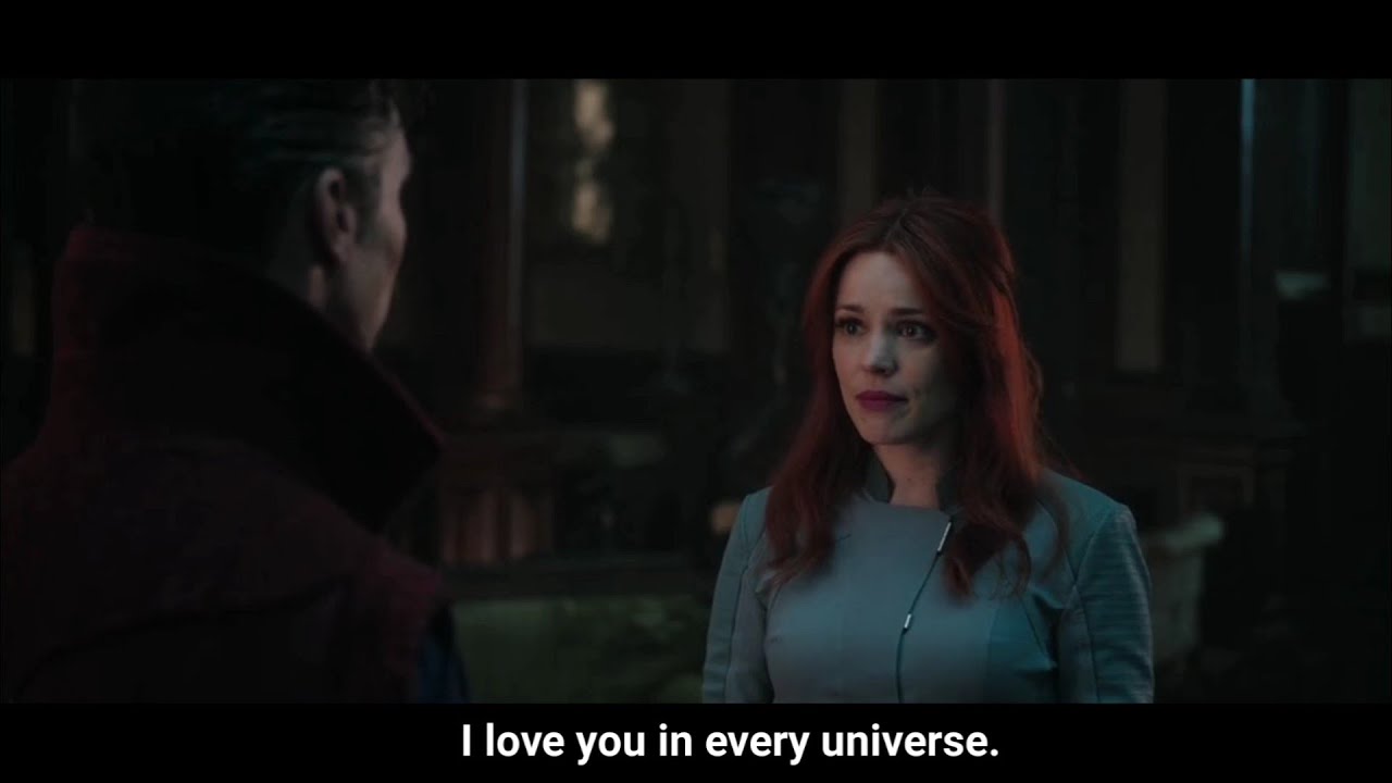 I love you in every universe | Dr strange 2 | with subtitles | whatsapp ...