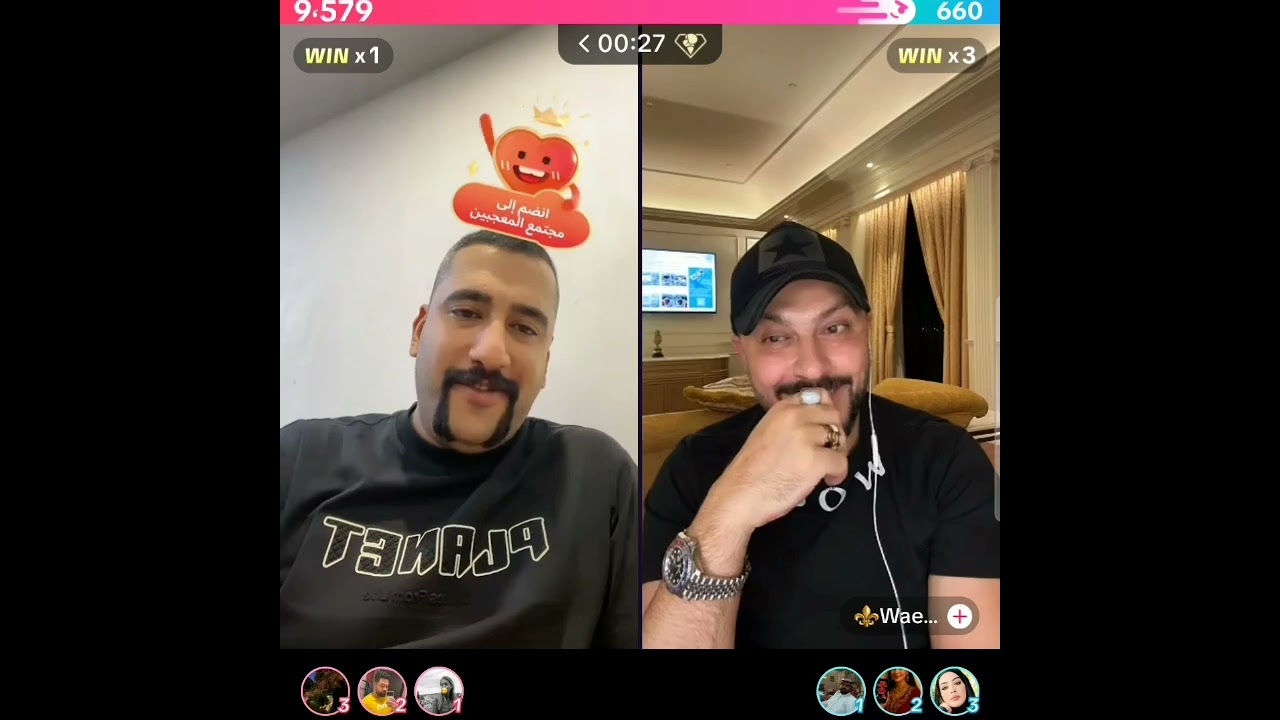 العكيد معتز مع ابوشاهين 