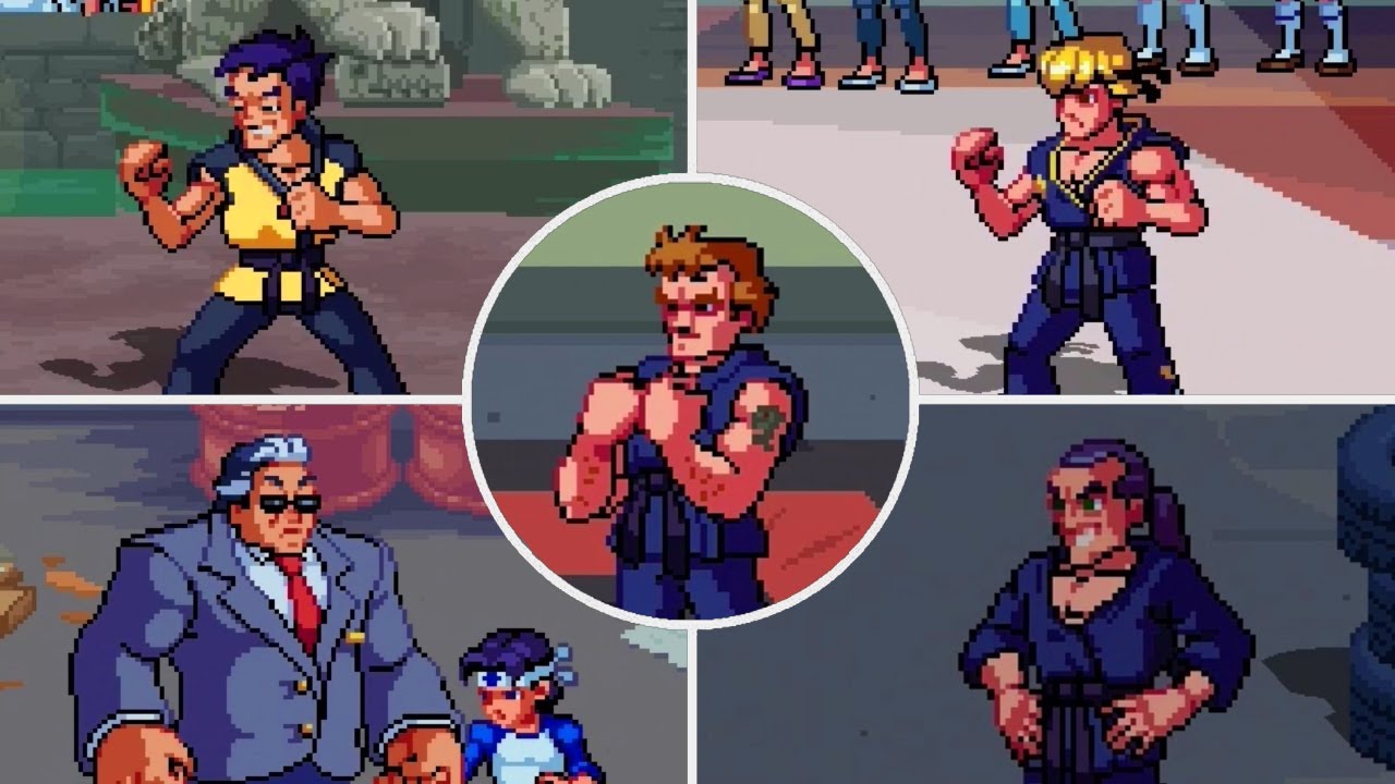 All Boss Battles The Karate Kid Street Rumble & Mini Boss Battles