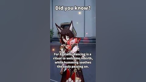 Fugue (Tingyun) Idle Animation Explained! | Honkai Star Rail Trivia