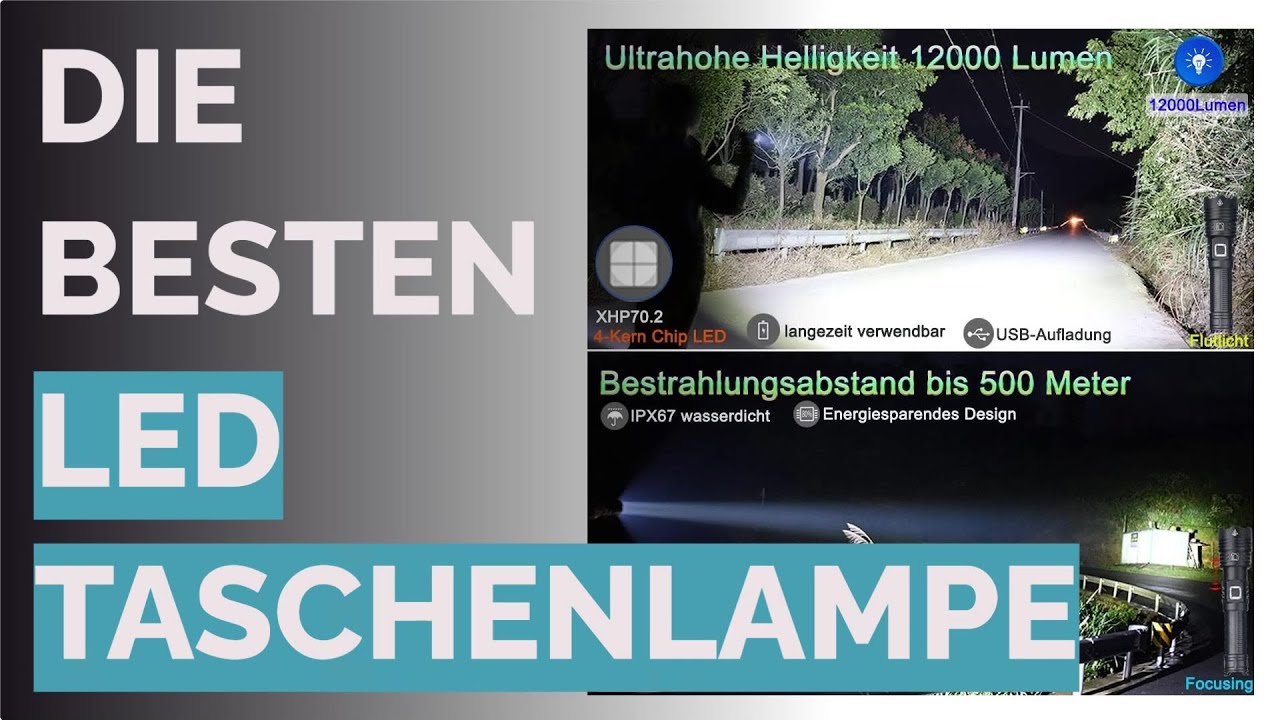 Die 3 besten Led Taschenlampe