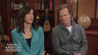 Felicity Huffman and William H. Macy on the pros and cons of working together