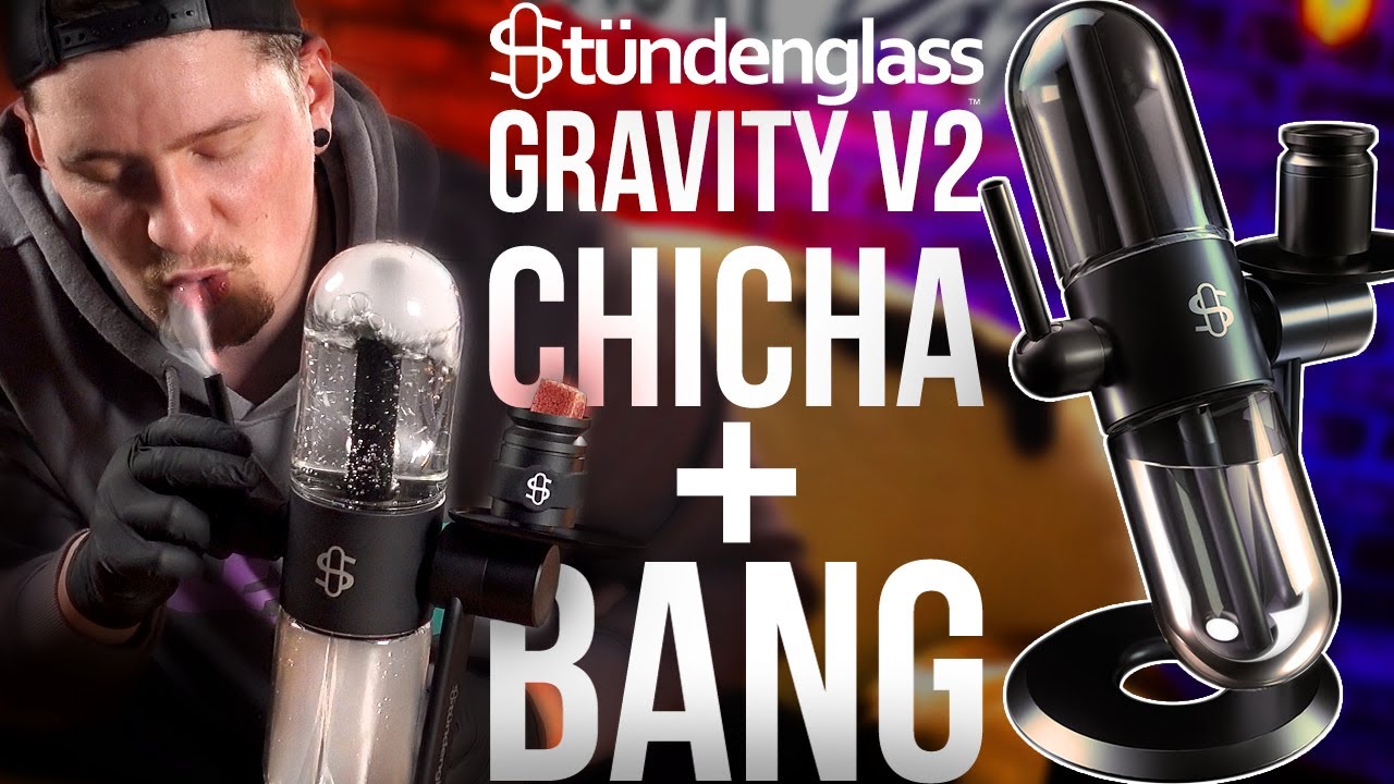 SHISHA BONG GRAVITY V2 STUNDENGLASS