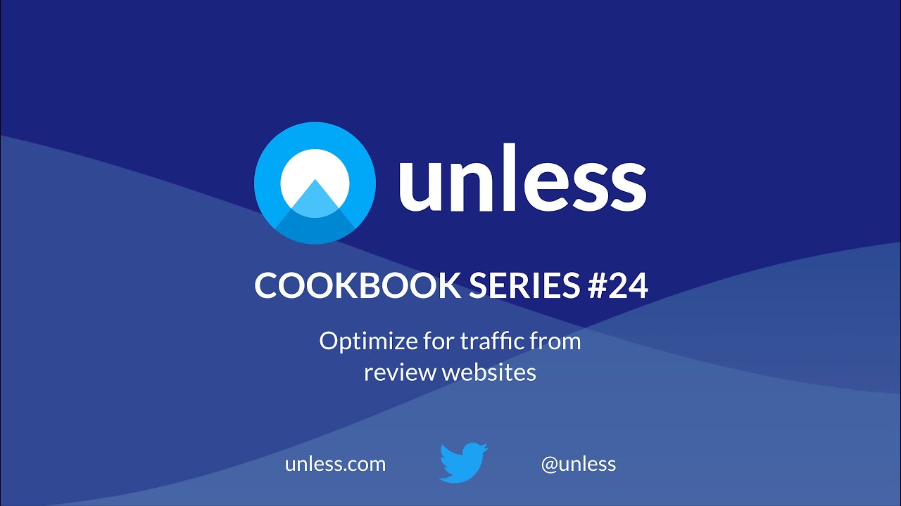 Optimize for traffic from review websites