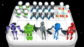 MERGE 'ROBO RUN MEGA GPT' - Merge Robot Evolution ⭐ Merge Battle Fight screenshot 5