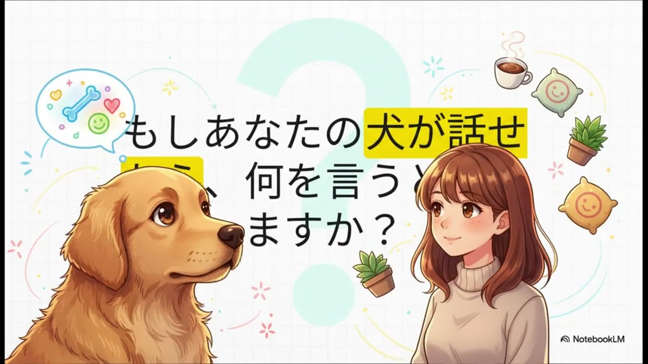 【犬は感情を理解できる】愛犬からのメッセージ