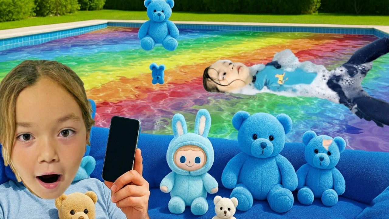 BUĞLEM BEBEKLER HAVUZDA DÜŞTÜ EYVAH AYAĞI MI KIRILDI ⁉️