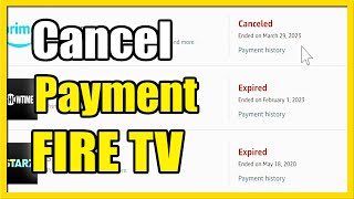 How to Cancel Amazon Prime Video on FIRE TV & Other Memberships (Fast Method)