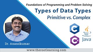 (Tamil) 11 Types of Data Types - Primitive vs. Complex