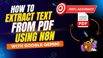 Extract Text From PDF Using N8N [With Google Gemini] 100% Accuracy
