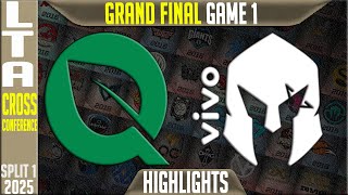 FLY vs VKS GRAND FINAL | LTA Cross Conference 2025 – Highlights (Game 1) | Kaza LoL LCS Highlights