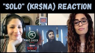 SOLO (KR$NA) REACTION!! || Mic Check - Season 1, AK Projekts