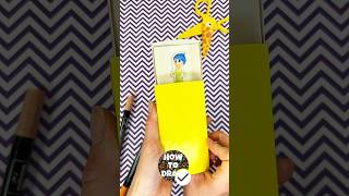 Amazing Paper Craft Trick with Cute Joy by Inside Out ✨#insideout #disney #papercraft #magic #diy