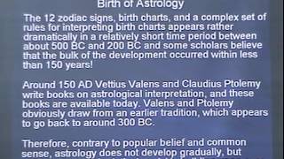 Astrology: Science or Superstition?  Part 3 of 6