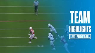 HIGHLIGHTS | Nebraska Football Shuts Out Akron 68-0