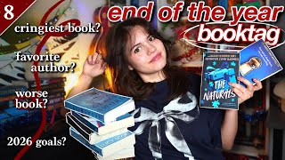 End of the year book tag | Bookmas Day 8