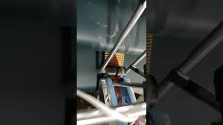 Easy to finish with a slim waist band #foldergluer #machine #factory