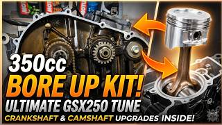 Suzuki GSX250 Engine Restoration | Installing Slipper Clutch & Custom Forged Piston