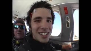 me skydiving