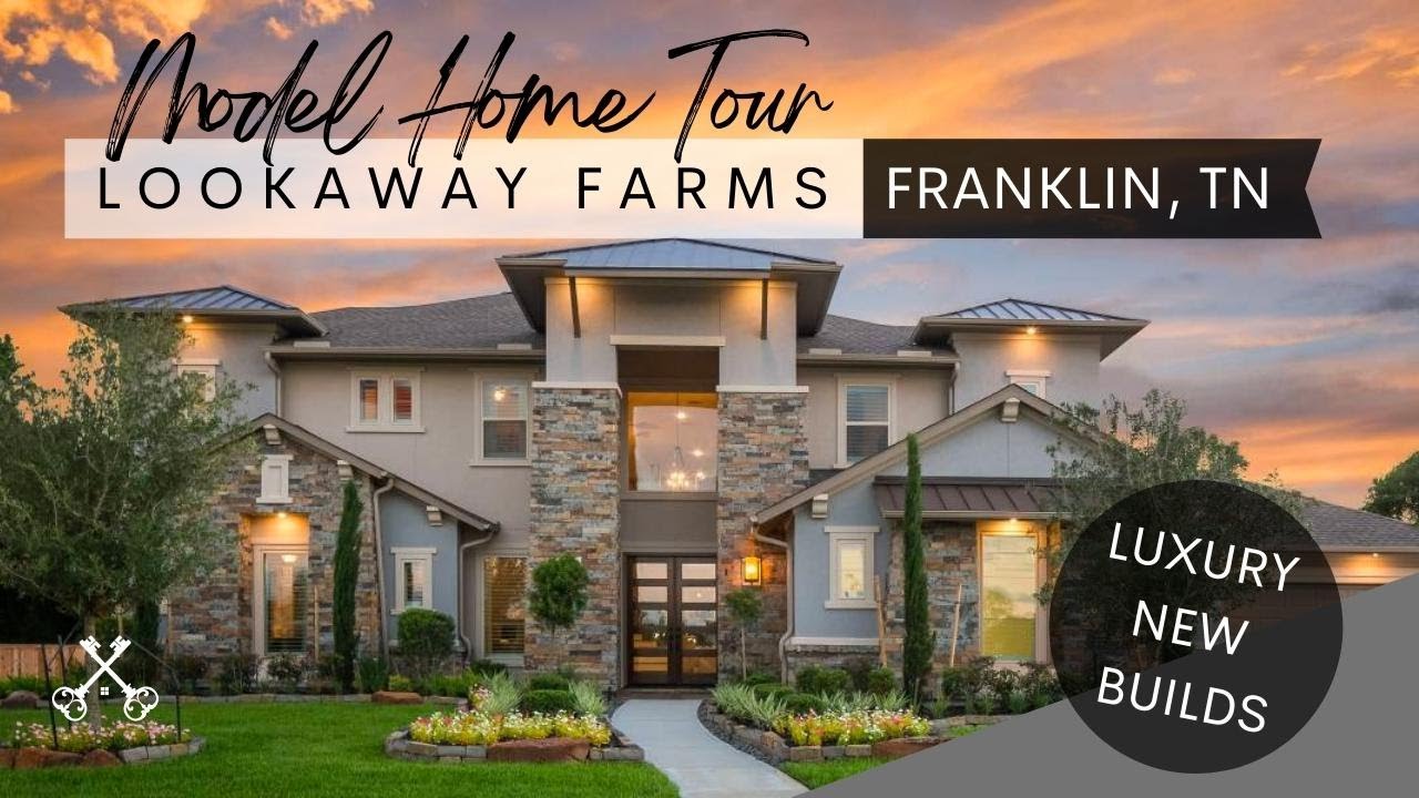 HOME TOUR Lookaway Farms Model Home 2022 Franklin, TN YouTube