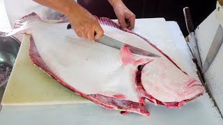 King of Ceviche  HUGE FLOUNDER Peruvian Food at Chez Wong in Lima, Peru!