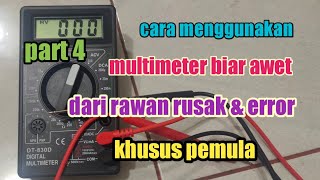 cara menggunakan multimeter digital. Part 4 #shorts cara menggunakan multimeter digital. Part 4 #shorts