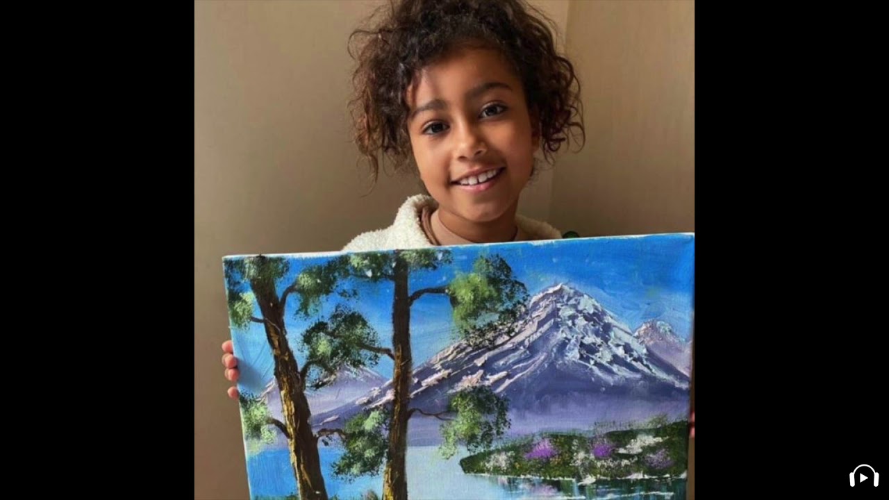 Kim Kardashian Stands Up For Her Daughters Painting on Instagram