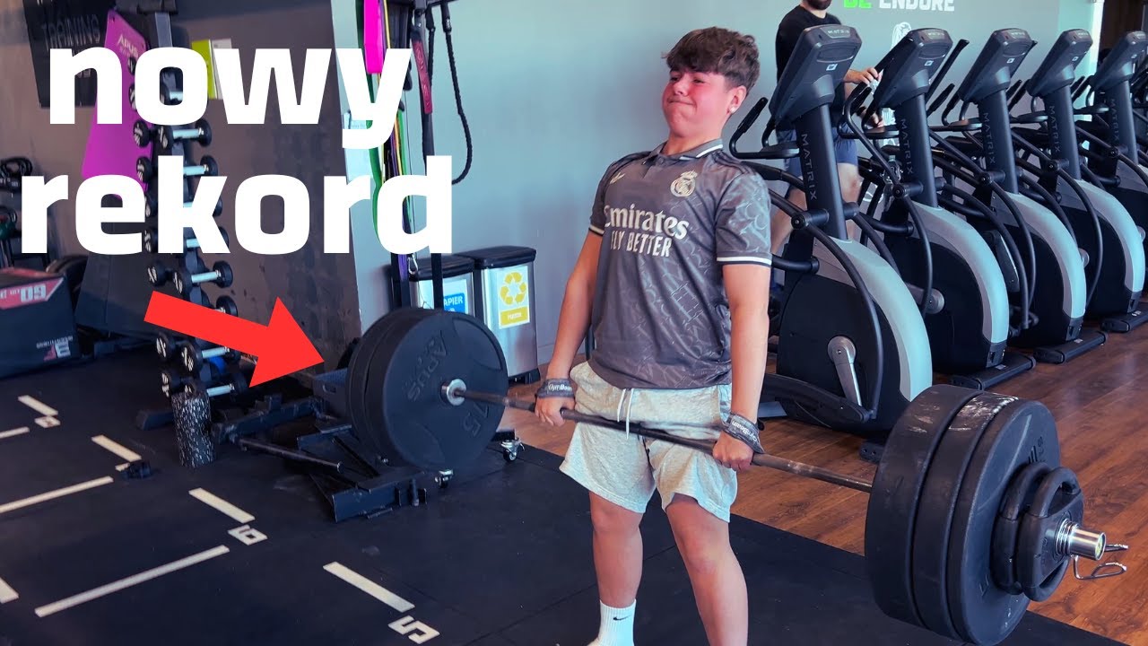 Sprawdziłem Maksa na  Martwym Ciągu! (Nowy Rekord)