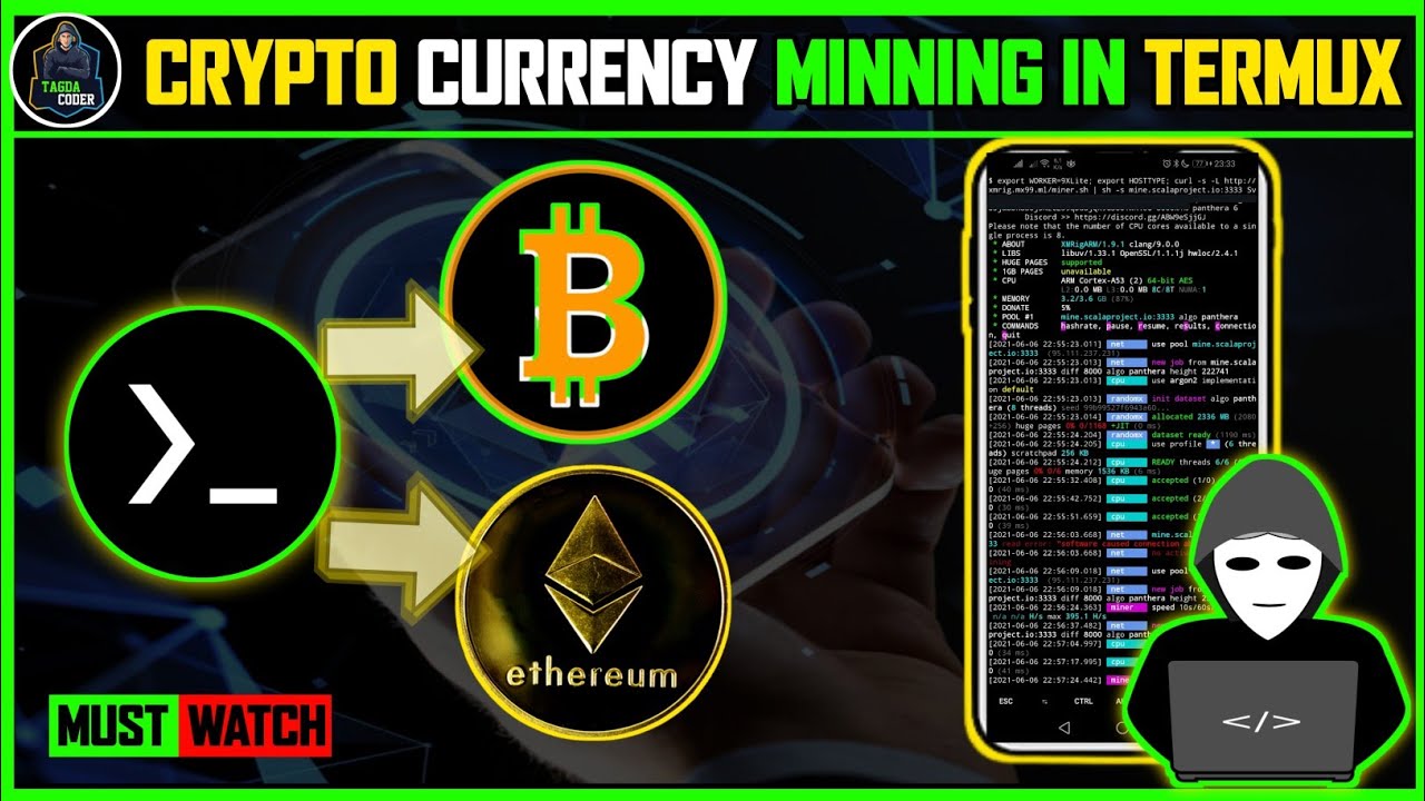 How to Do Crypto-Mining In Termux [Bitcoin,LiteCoin..]-[Hindi]