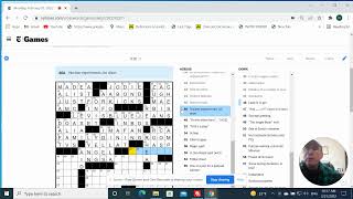 NYT Crossword: Monday - Feb. 21, 2022