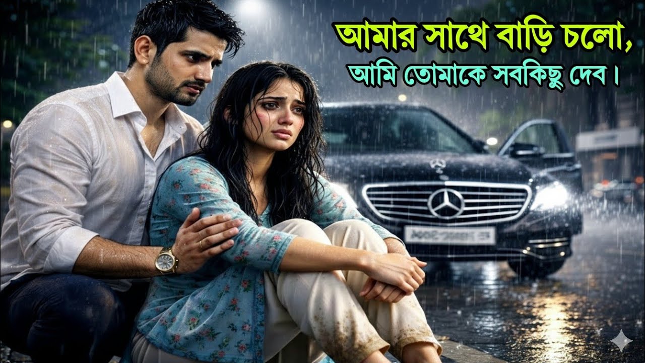রাতে একা একটি মেয়ে রাস্তায় ঘুরছিল, এক ধনী ছেলে তাকে নিজের বাড়িতে নিয়ে এলো… তারপর যা ঘটল…আবেগঘন গল্প