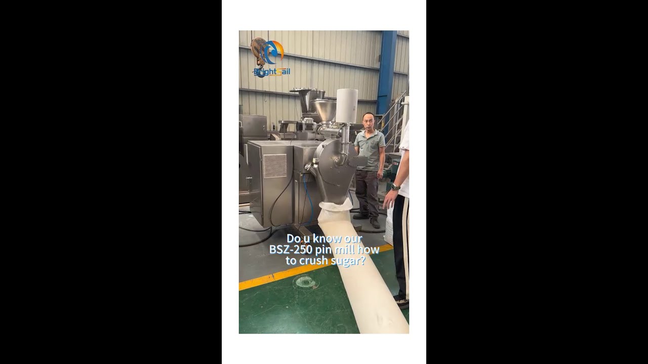 Do u know our BSZ-250 how to crush sugar ?