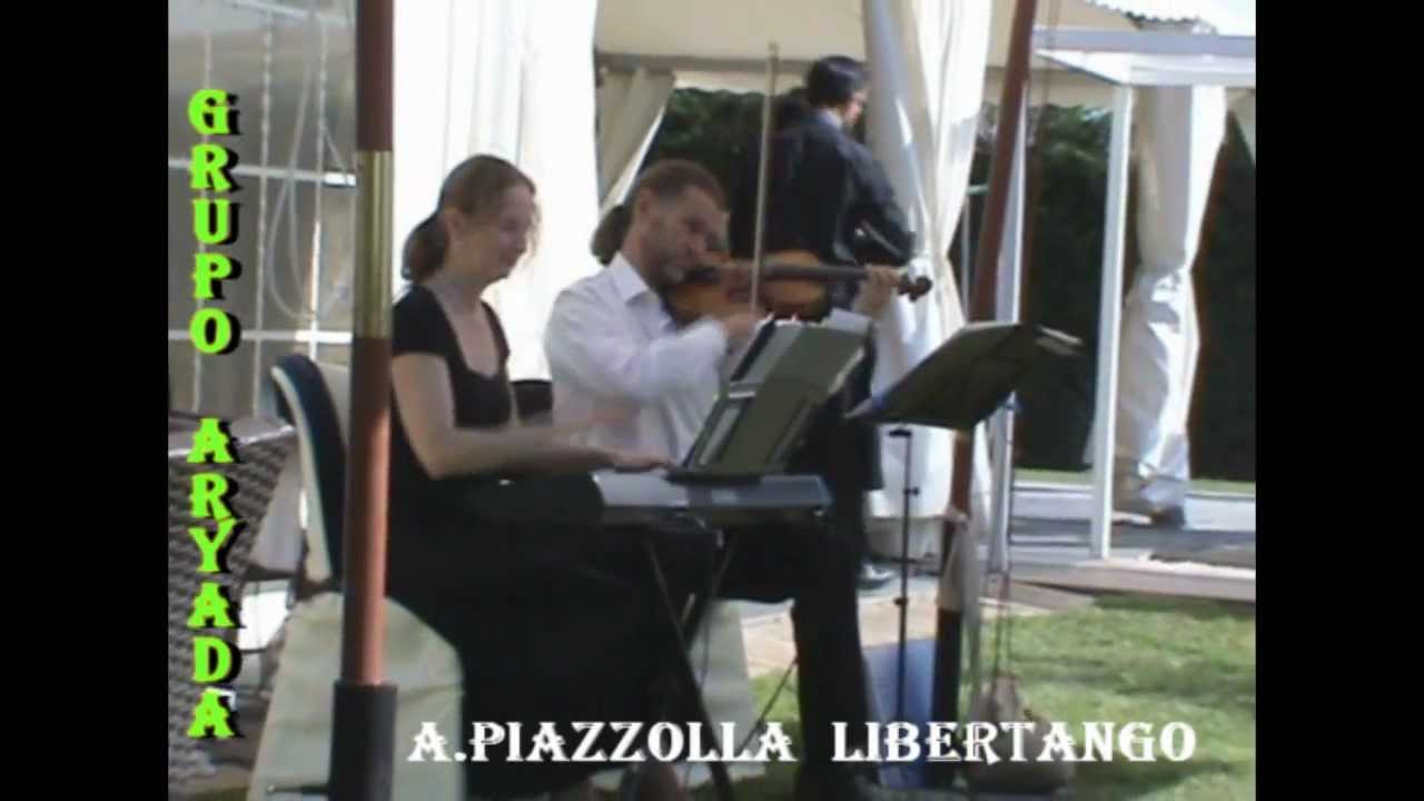 Musica para bodas en Zaragoza / A.PAIZZOLLA  LIBERTANGO/ GRUPO ARYADA