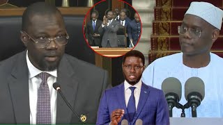 «Al Amine lo mi Diomaye Fal mako.."1er mots de Sonko élu président de l’assemblée et dévoile tout