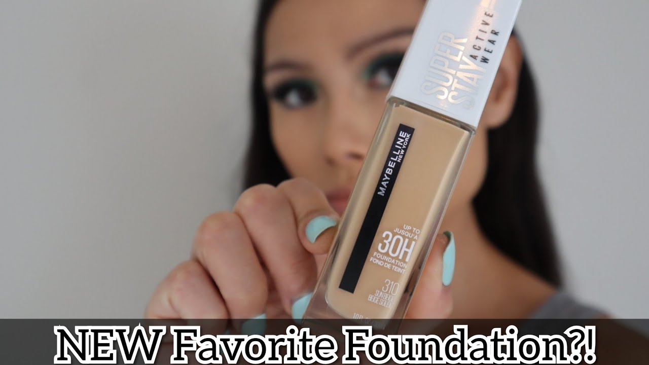 Maybelline Super Stay Active Wear 30 Hour Foundation 🔥 in Sun Beige -  YouTube