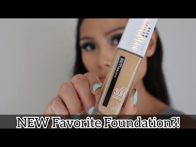 Wear in YouTube Active Sun Foundation 🔥 Hour Stay Super Maybelline Beige - 30