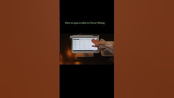⏯️ Clover Station POS | How to open a table in Clover Dining | How Does Clover POS Work | Clover POS