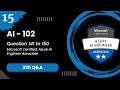 AI 102 Exam Q&A #15 - Azure AI Engineer Associate