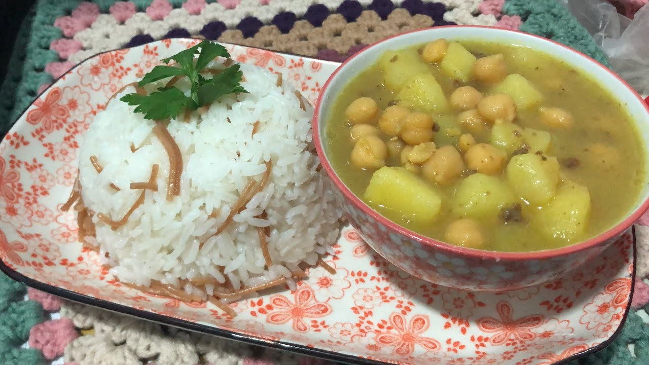 #شلەی پەتاتەی زەرد بە قیمەی گۆشت