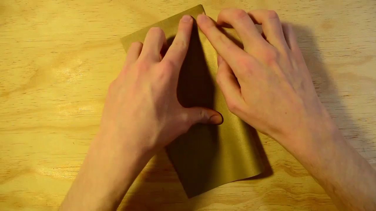 How to fold the Golden Rhino from Supernova magazine vol. 6.3