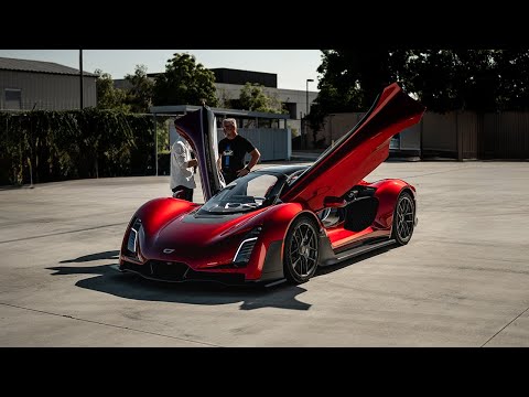 マジンガーZジェットピルダー「レッドウィング」！ Czinger Factory Visit | V Max in 'Red My Mind' - YouTube