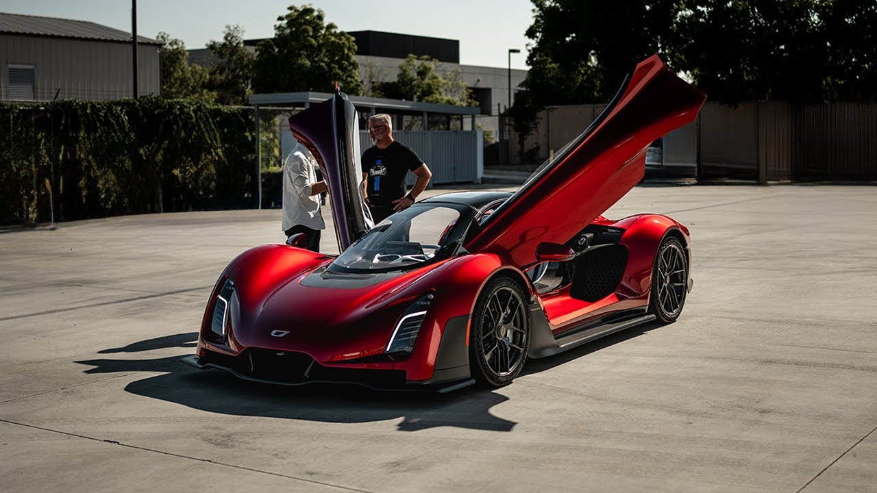 Czinger Factory Visit | V Max in 'Red My Mind' - YouTube