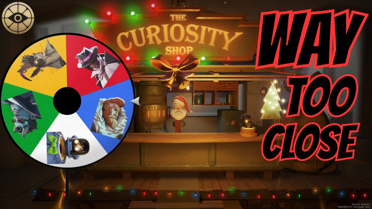 This Deadlock Christmas Roulette was WAY too close